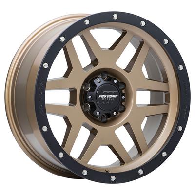 Pro Comp 41 Series Phaser Wheel, 20x9 with 6 on 5.5 Bolt Pattern - Matte Bronze - 9641-298345